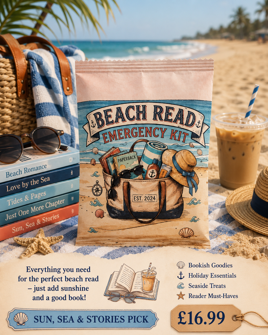 Beach Read Emergency Kit