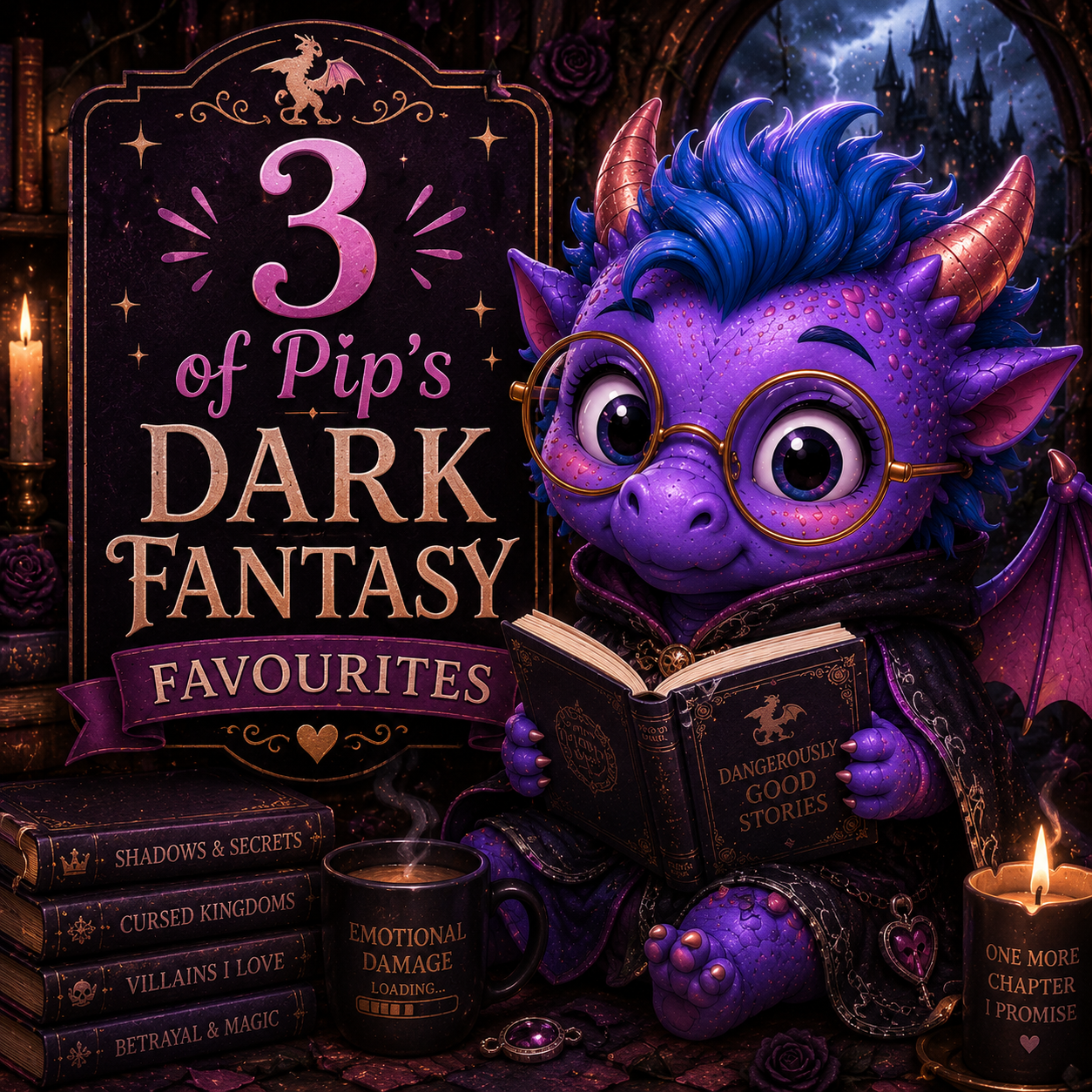Pip's 3 Dark Fantasy Favourites